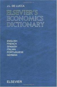 bokomslag Elsevier's Economics Dictionary