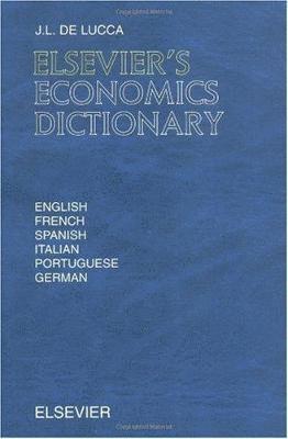 bokomslag Elsevier's Economics Dictionary