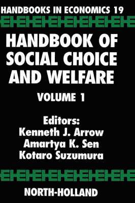 bokomslag Handbook of Social Choice and Welfare