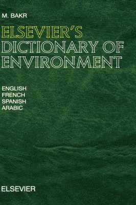 bokomslag Elsevier's Dictionary of Environment