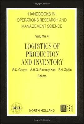 bokomslag Logistics of Production and Inventory