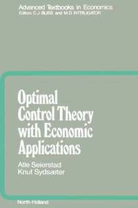 bokomslag Optimal Control Theory with Economic Applications
