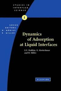 bokomslag Dynamics of Adsorption at Liquid Interfaces