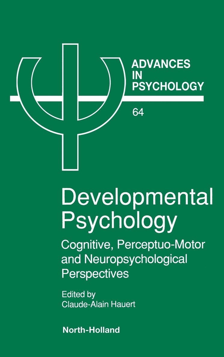 Advances In Psychology V64 1