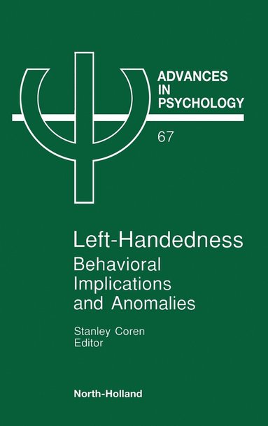 bokomslag Advances in Psychology V67