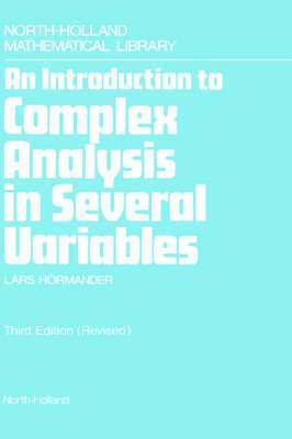 bokomslag An Introduction to Complex Analysis in Several Variables