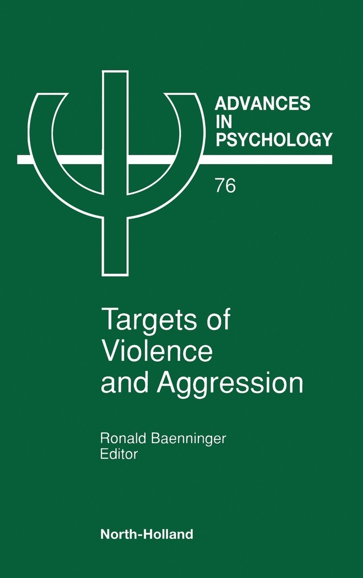 Targets of Violence and Aggression 1
