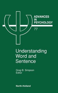 bokomslag Advances In Psychology V77