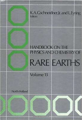 bokomslag Handbook on the Physics and Chemistry of Rare Earths