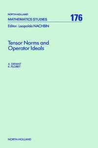 bokomslag Tensor Norms and Operator Ideals