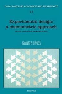 bokomslag Experimental Design: A Chemometric Approach