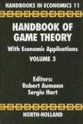 Handbook of Game Theory with Economic Applications 1