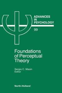 bokomslag Foundations of Perceptual Theory