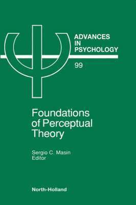 Foundations of Perceptual Theory 1