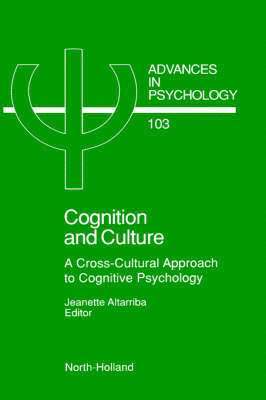 bokomslag Cognition and Culture