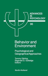 bokomslag Behavior and Environment