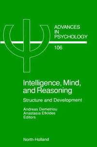 bokomslag Intelligence, Mind, and Reasoning