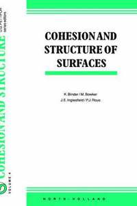 bokomslag Cohesion and Structure of Surfaces