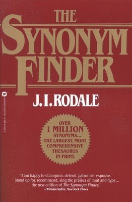 bokomslag The Synonym Finder