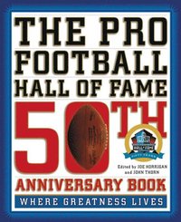 bokomslag The Pro Football Hall of Fame 50th Anniversary Book