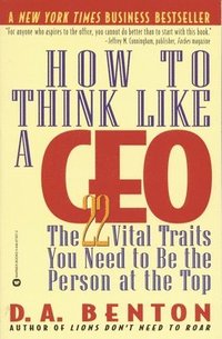 bokomslag How To Think Like A Ceo