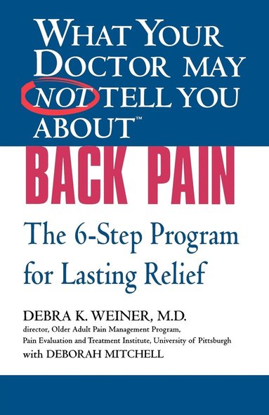 bokomslag What Your Dr...Back Pain