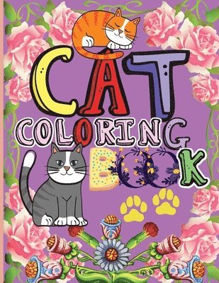 bokomslag Cat Coloring Book