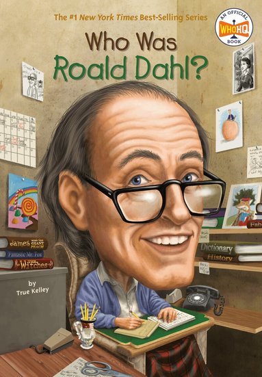 True Kelley, Who HQ - Who Was Roald Dahl?, Häftad