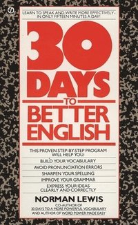 bokomslag Thirty Days to Better English