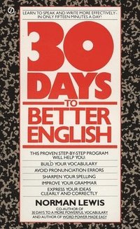 bokomslag Thirty Days To Better English