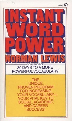 Norman Lewis - Instant Word Power, Häftad