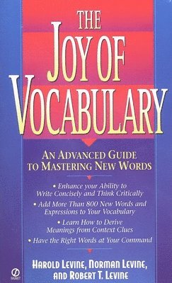 bokomslag The Joy of Vocabulary