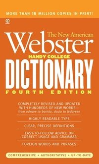 bokomslag New American Webster Handy College Dictionary