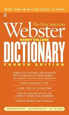 bokomslag New American Webster Handy College Dictionary