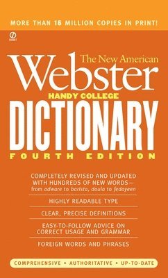 bokomslag The New American Webster Handy College Dictionary