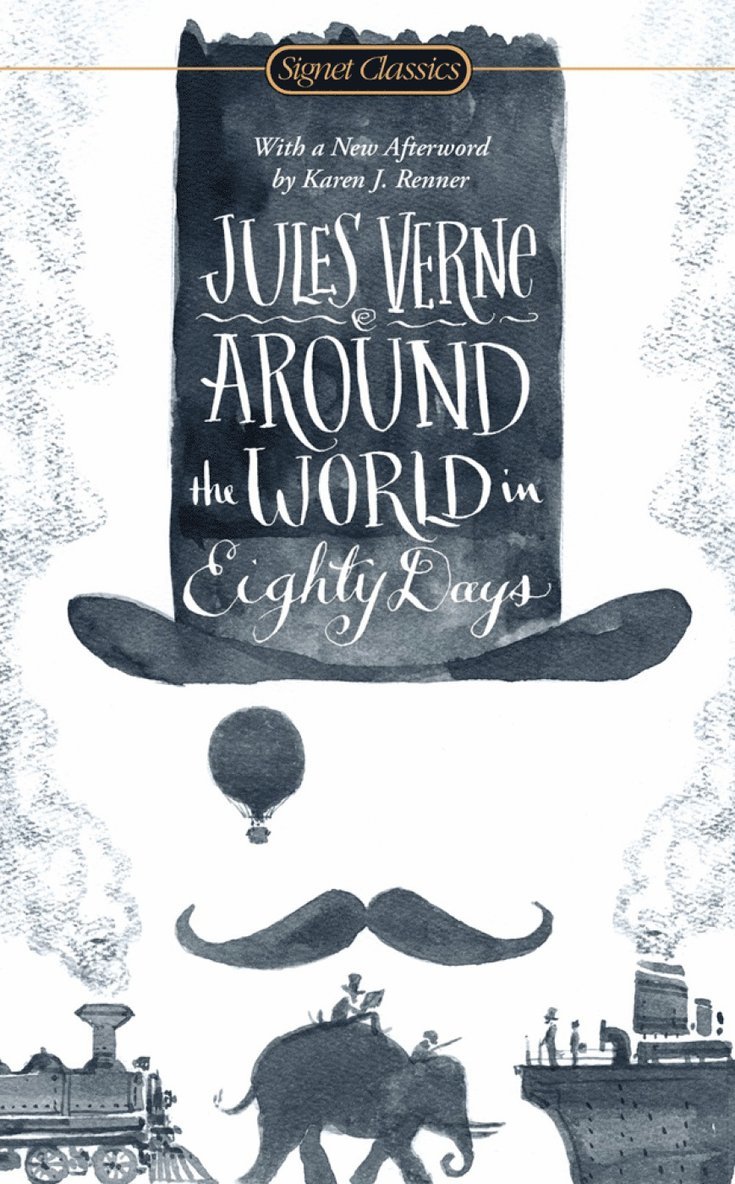 Jules Verne - Around the World in Eighty Days, Häftad