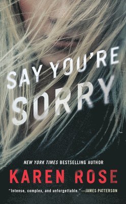 bokomslag Say You're Sorry