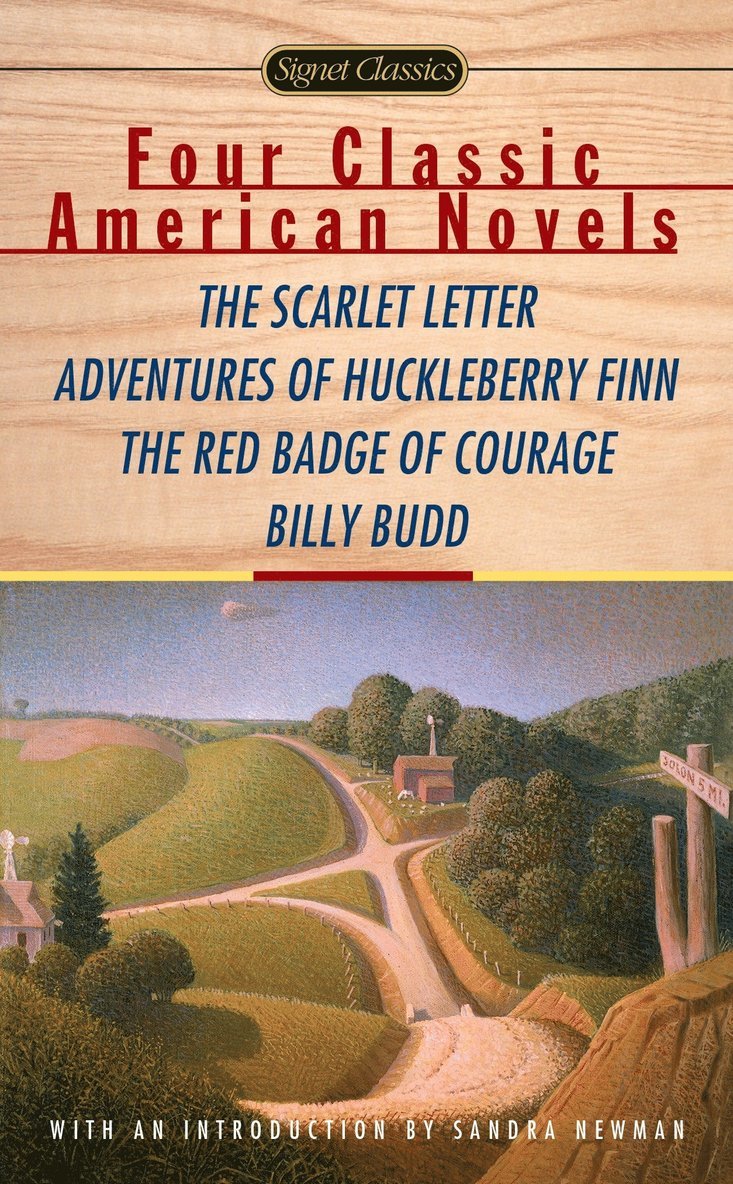 Mark Twain, Herman Melville, Stephen Crane, Nathaniel Hawthorne - Four Classic American Novels, Häftad