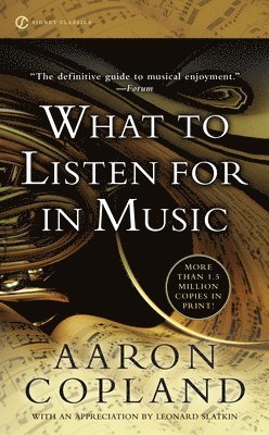 What to Listen For in Music 1