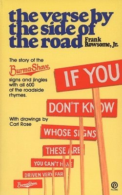 bokomslag Verse by the Side of the Road