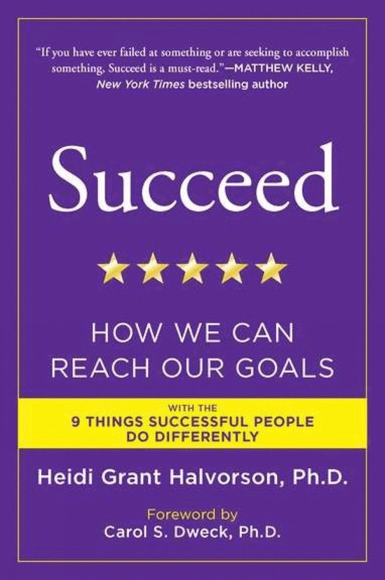 Heidi Grant Halvorson - Succeed, Häftad