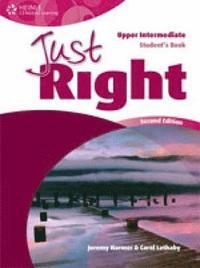 bokomslag Just Right Upper Intermediate: Workbook with Key and Audio CD