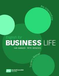 bokomslag English for Business Life Pre-Intermediate: Teacher's Manual
