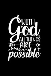 bokomslag With God All Things Are Possible