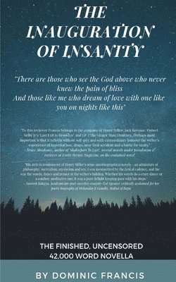 bokomslag The Inauguration of Insanity (an erotic novella)