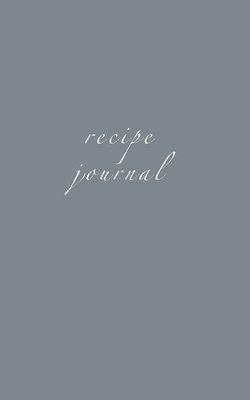 bokomslag Recipe Journal Softcover