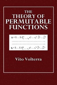 bokomslag The Theory of Permutable Functions