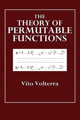 bokomslag The Theory of Permutable Functions