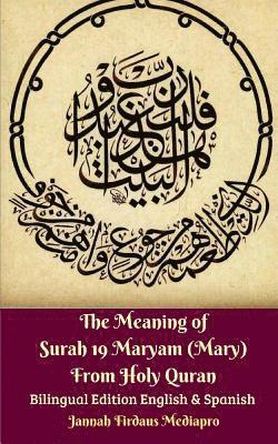 bokomslag The Meaning of Surah 19 Maryam (Mary) From Holy Quran Bilingual Edition English and Spanish