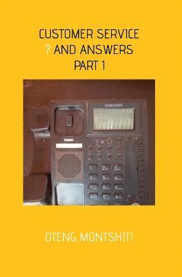 bokomslag customers service, quetions and answers- part 1